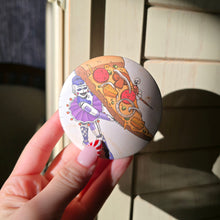 Load image into Gallery viewer, Pizza Button Pin
