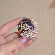 Load image into Gallery viewer, Mummy Button Pin
