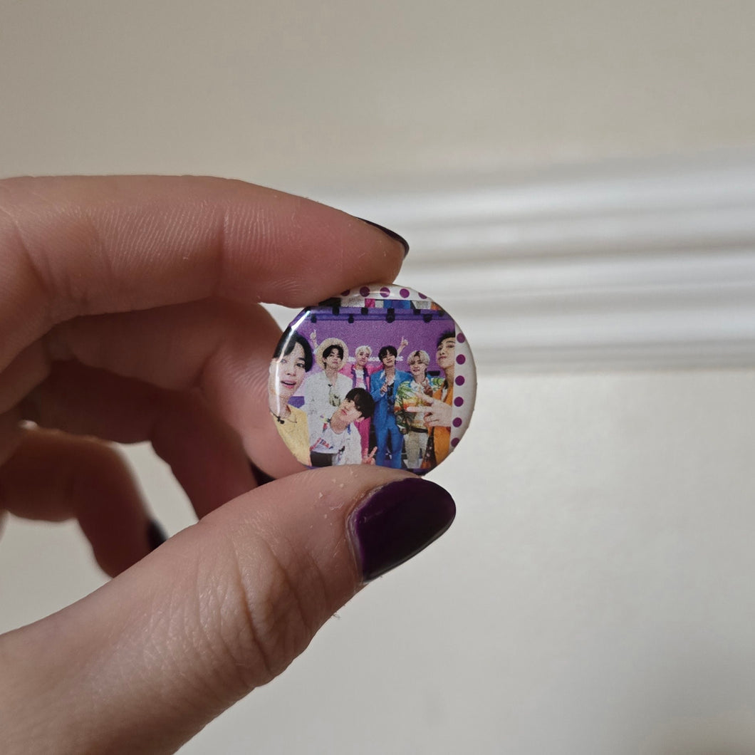 BTS Button Pin