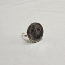 Load image into Gallery viewer, Silver Button Ring
