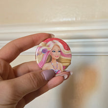 Load image into Gallery viewer, Mermaid Button Pin
