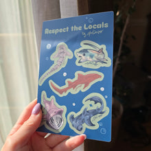 Load image into Gallery viewer, Respect the Locals Sticker Sheet
