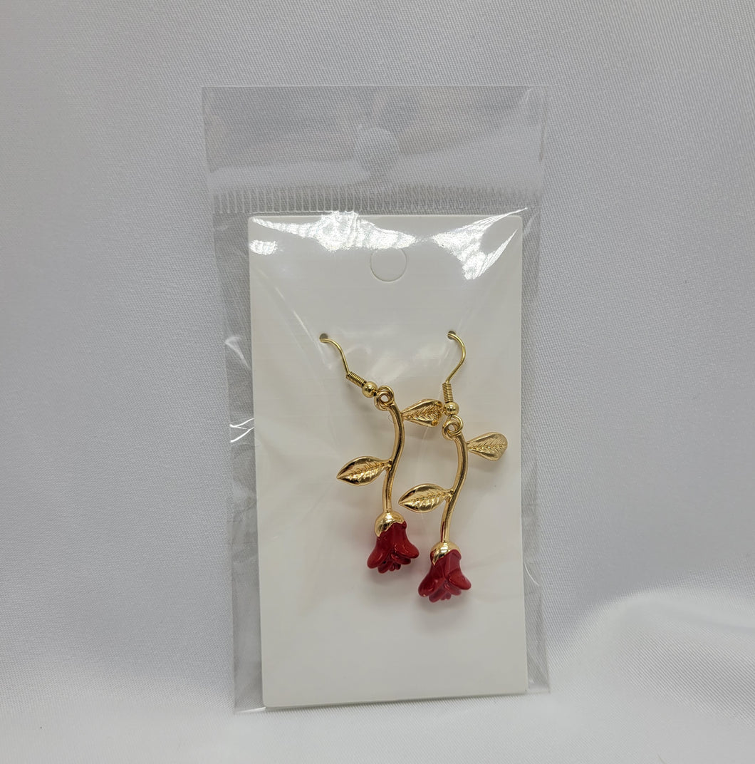 Rose Earrings