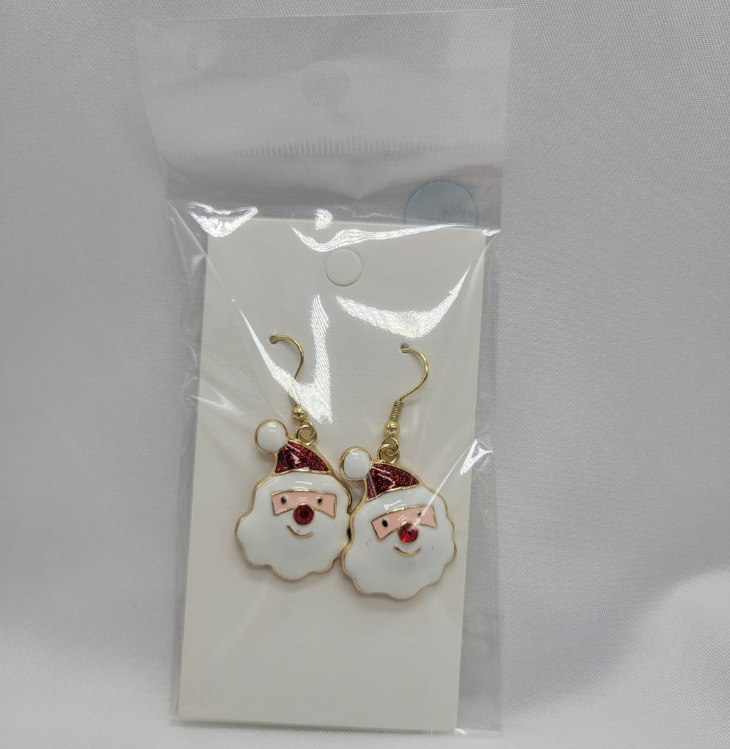 Santa Earrings