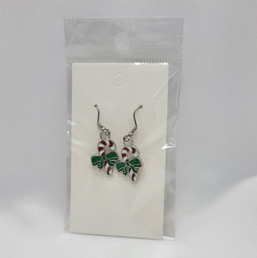 Candy Cane Earrings