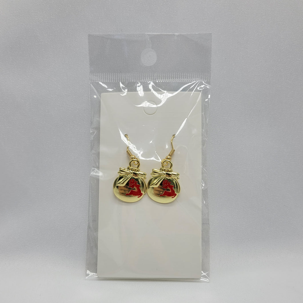 Deer Ornament Earrings