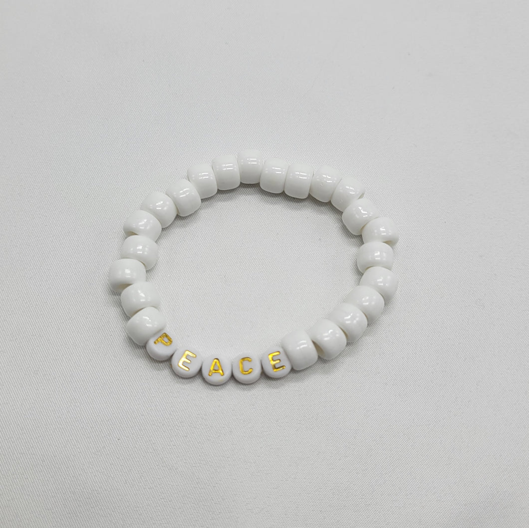 Peace Kandi Bracelet