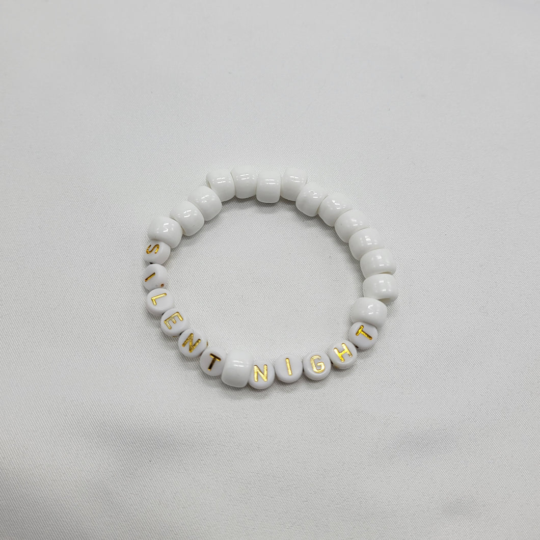 Silent Night Kandi Bracelet