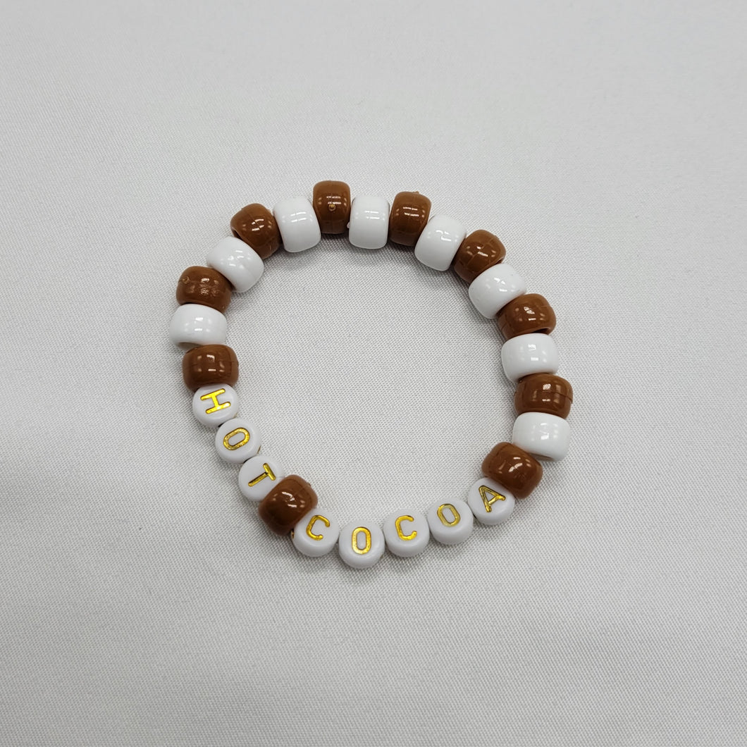 Hot Cocoa Kandi Bracelet