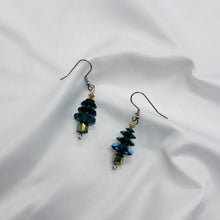 Load image into Gallery viewer, Swarovski  Christmas Tree Earrings
