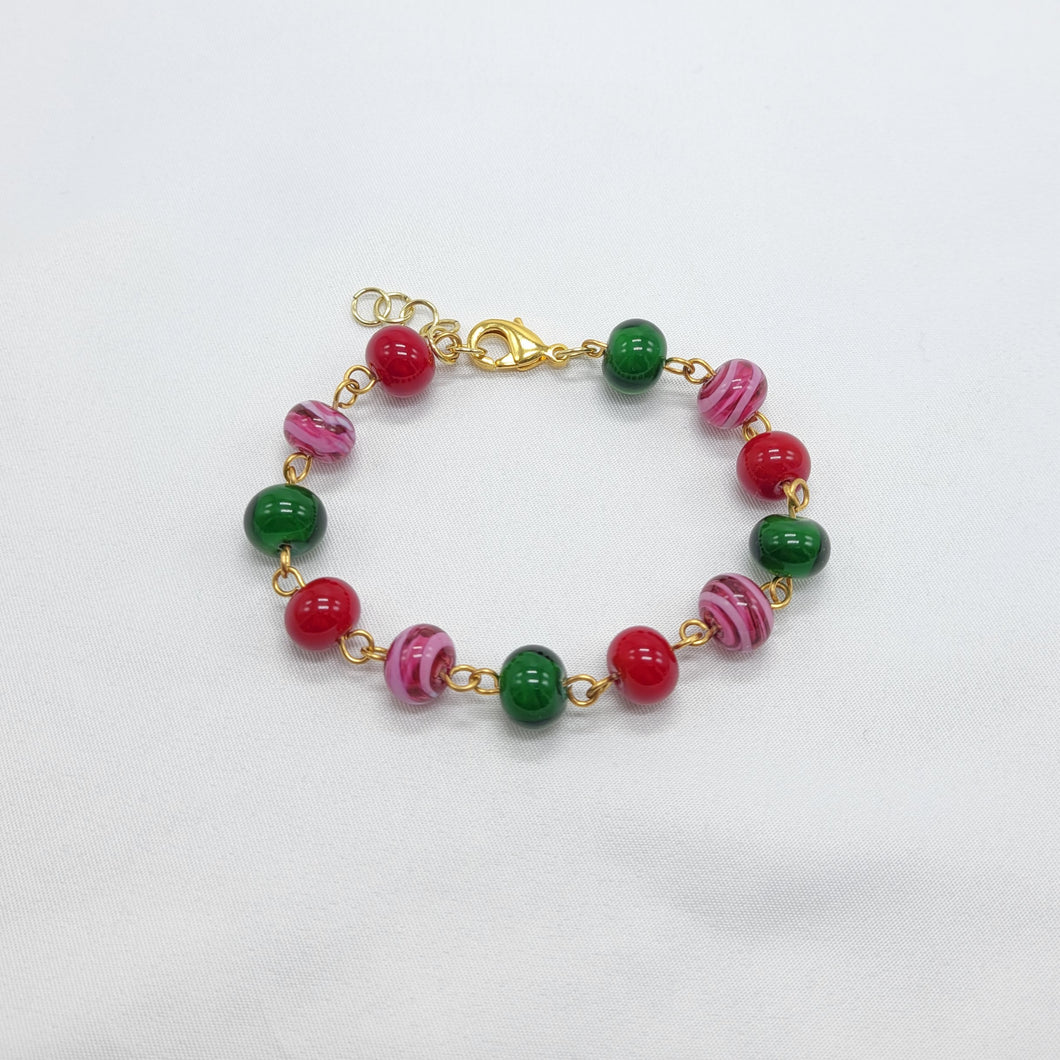 Strawberry Bloom Bracelet
