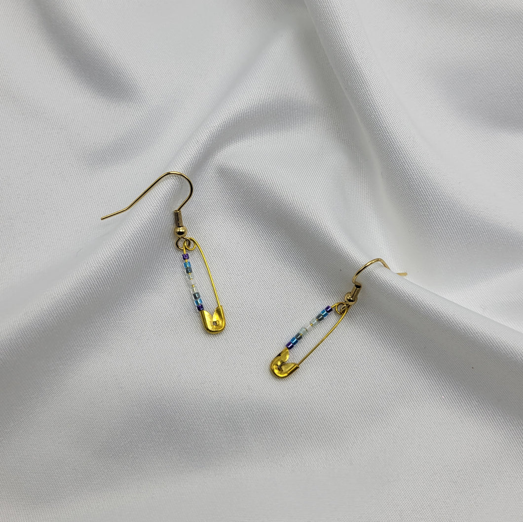 Safety Pin Earrings