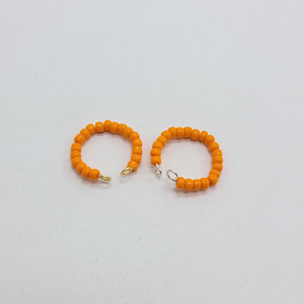 Orange Adjustable Ring