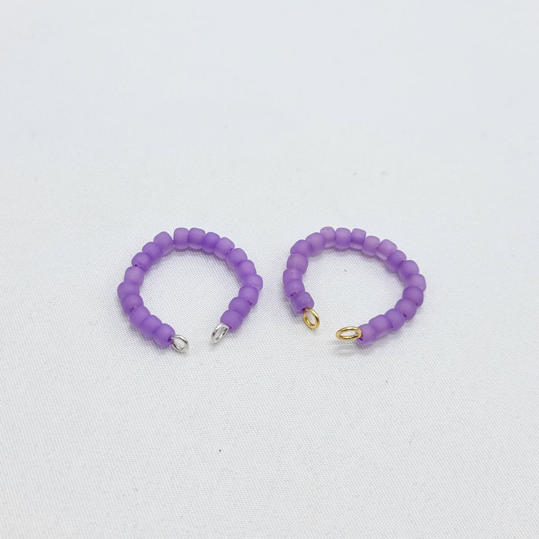 Purple Adjustable Ring