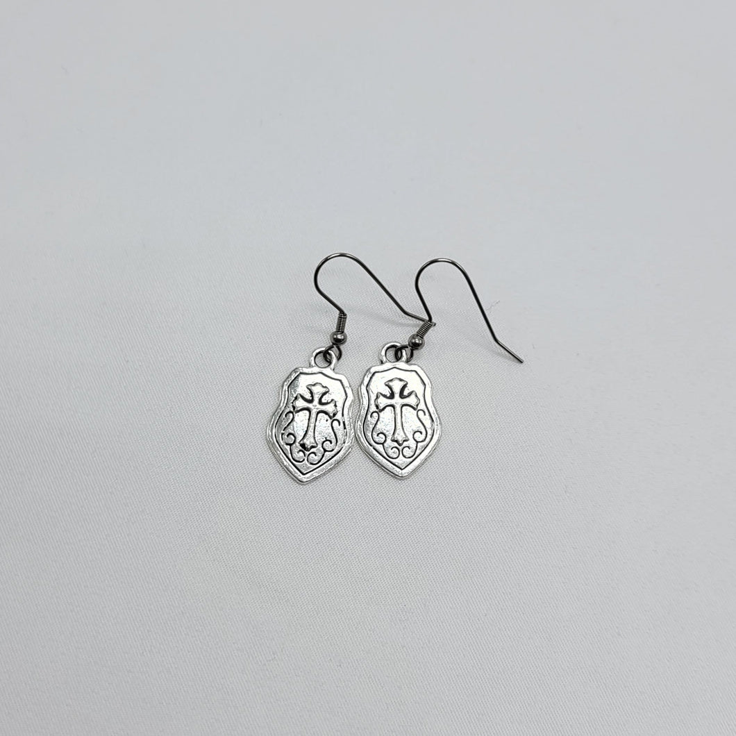 Shield of Faith Earrings