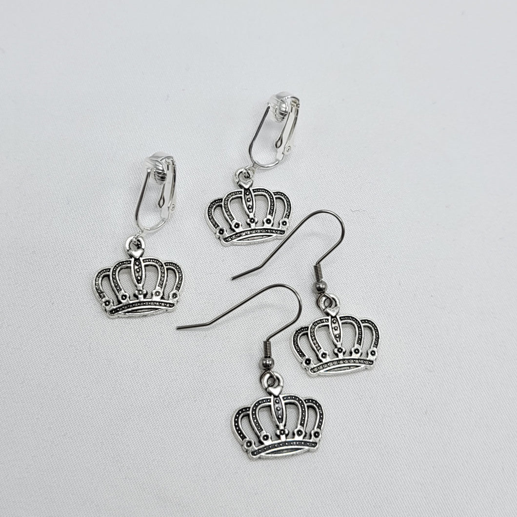The Royal Crown Earrings