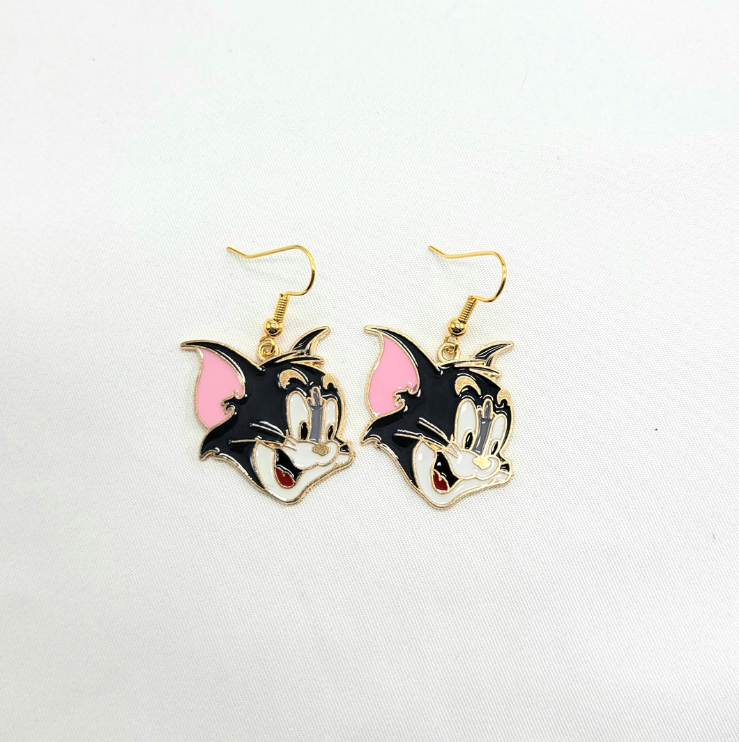 Cartoon Cat Earrings