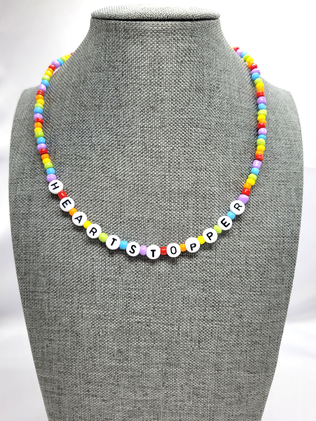 Heart Stopper Seed Bead Necklace