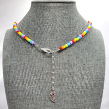 Load image into Gallery viewer, Heart Stopper Seed Bead Necklace
