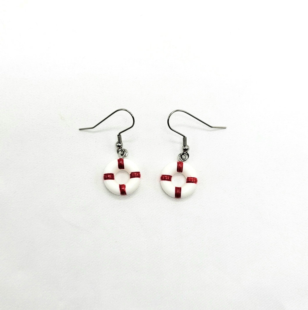 Life Preserver Earrings