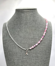 Load image into Gallery viewer, Breast Cancer Awareness Necklace
