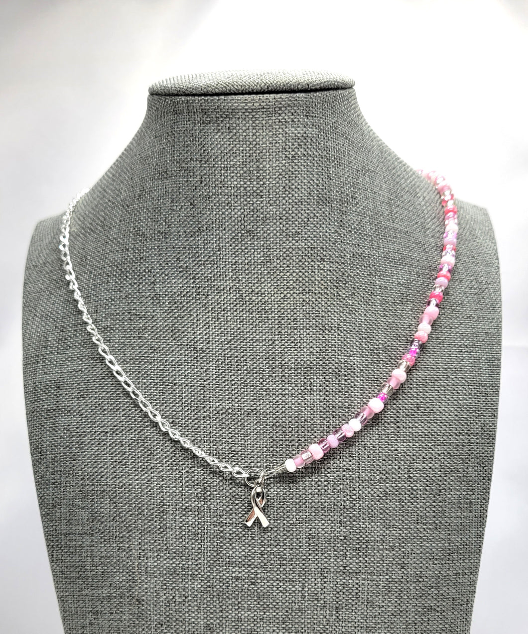 Breast Cancer Awareness Necklace