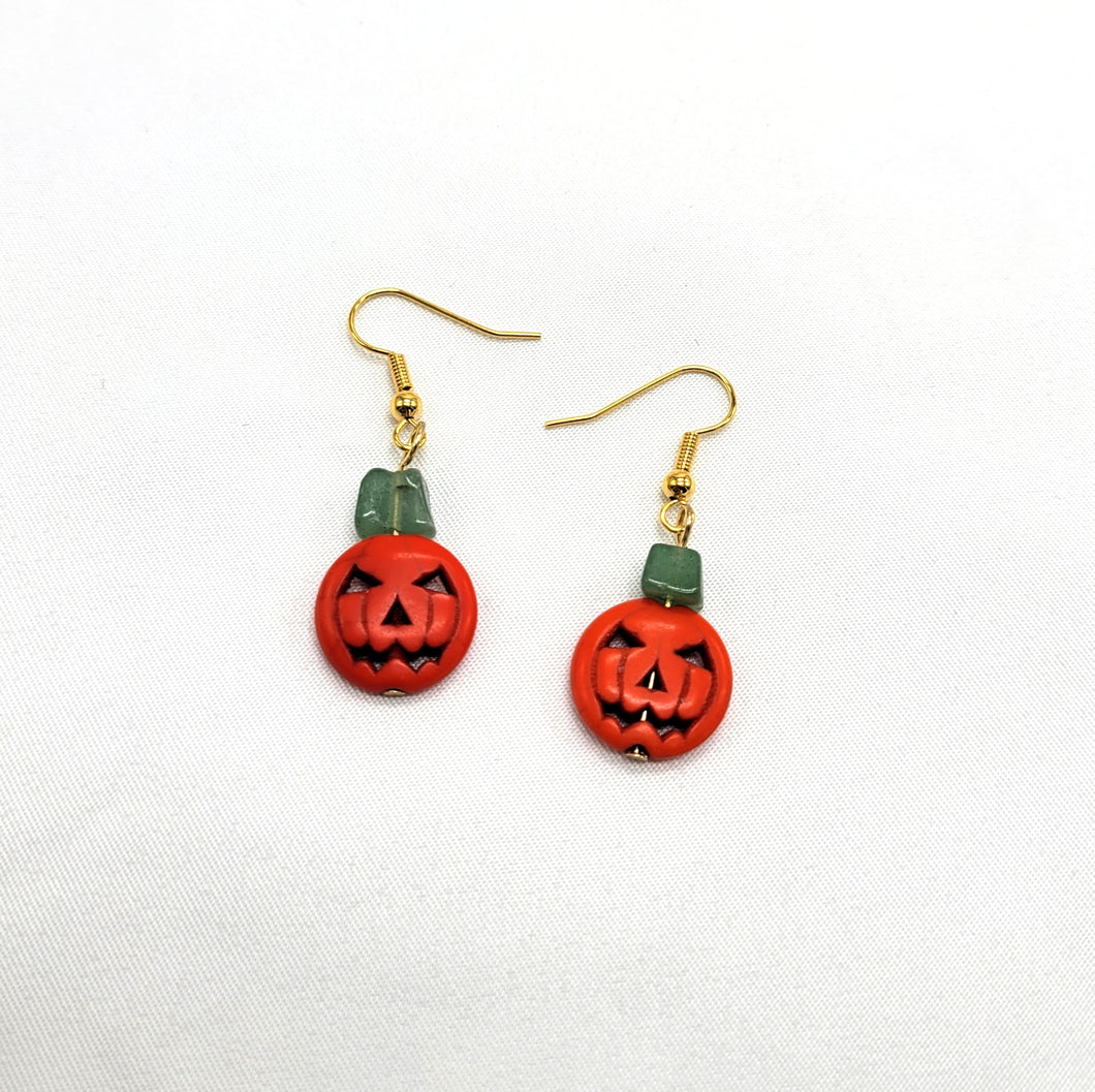 Mini Jack O'Lantern with Aventurine