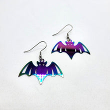 Load image into Gallery viewer, Laser cut bat earrings
