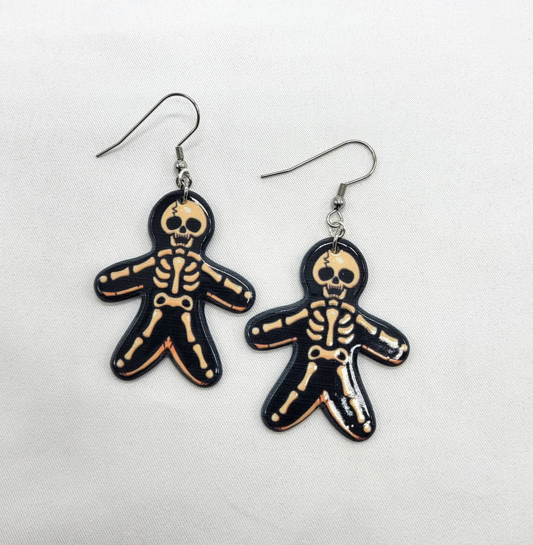 Twisted Christmas Acrylic Resin earrings