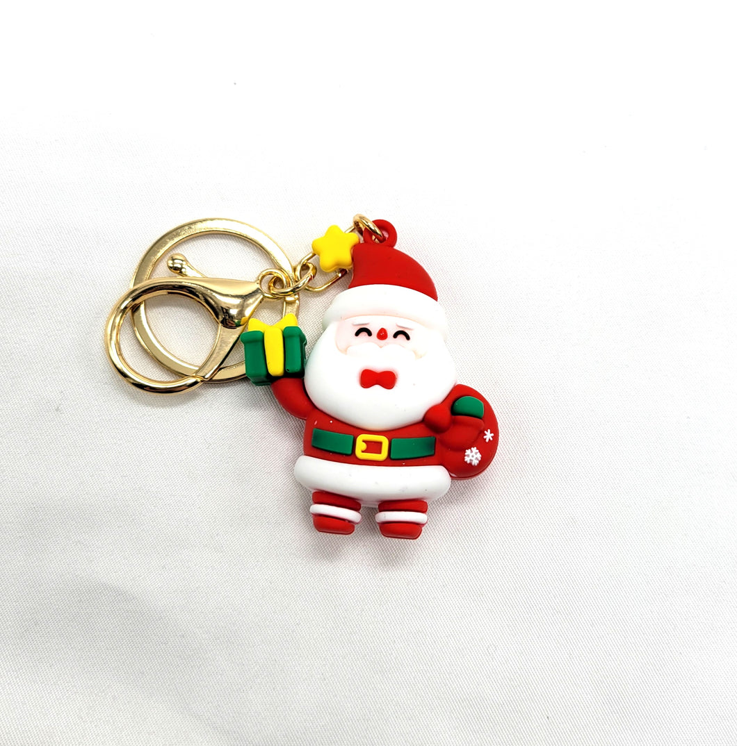 Santa Keychain