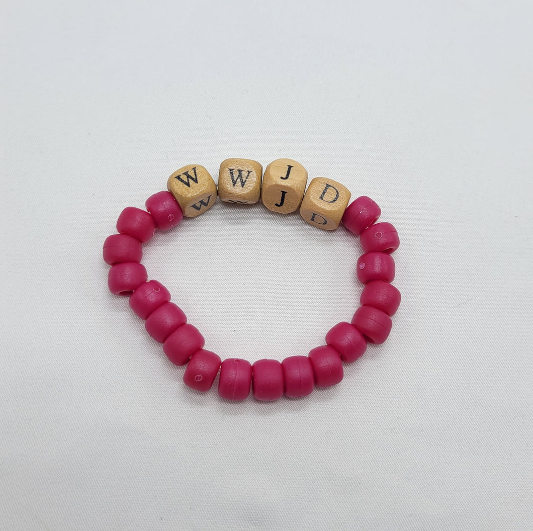 WWJD Stretch Bracelet