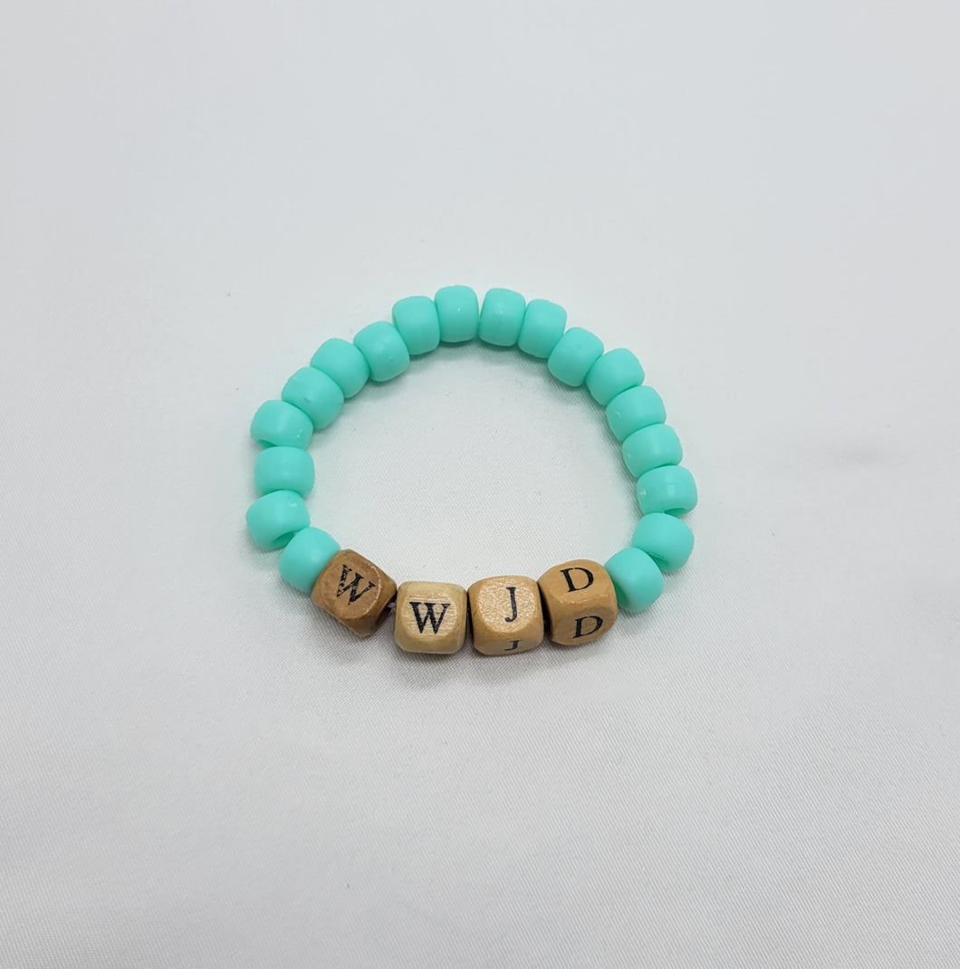 WWJD Stretch Bracelet