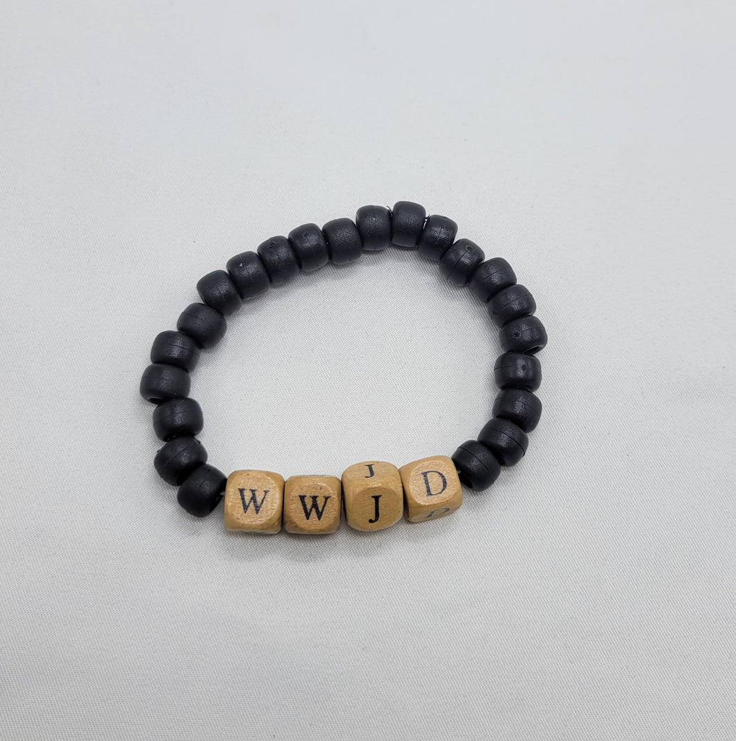 WWJD Stretch Bracelet