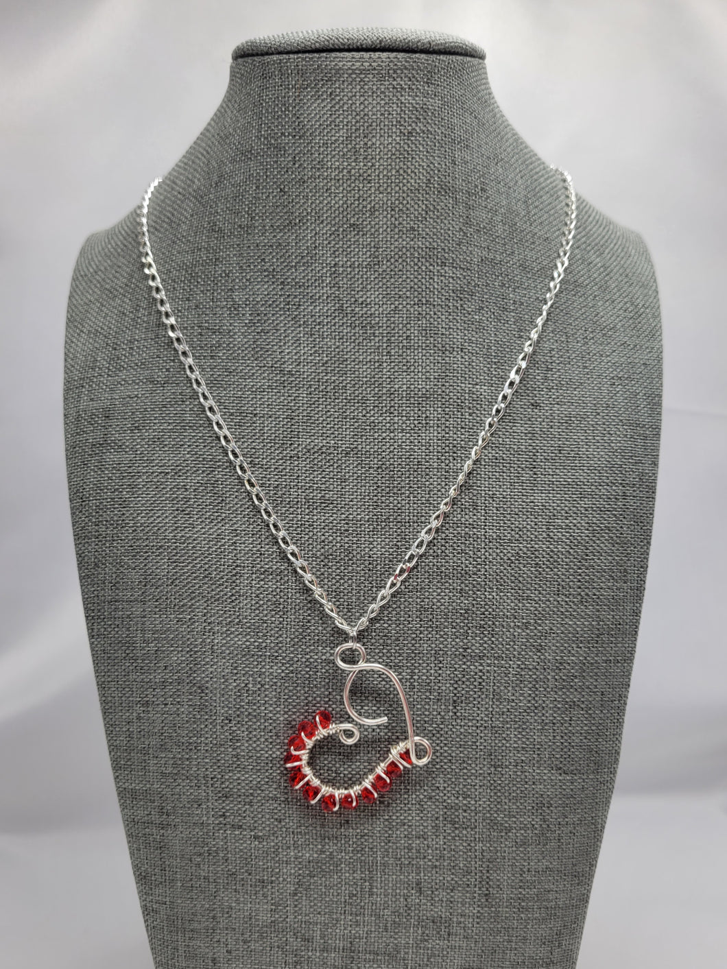 Wired Heart Necklace
