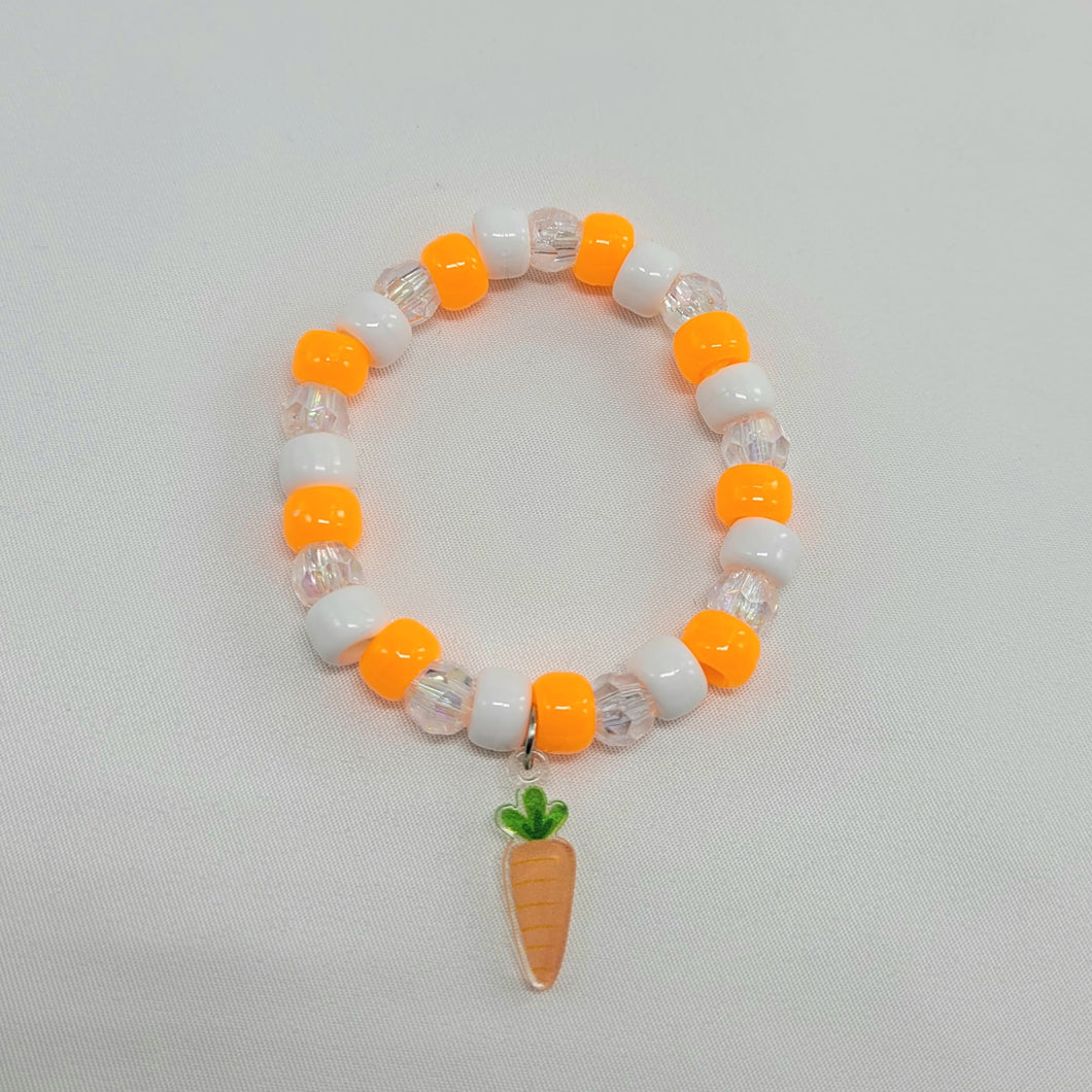 Carrot Kandi Bracelet