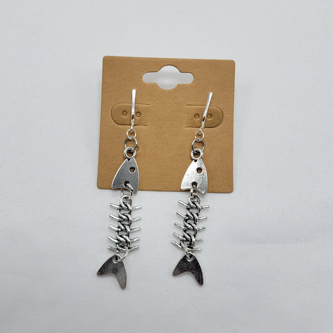 Fish Bones Earrings