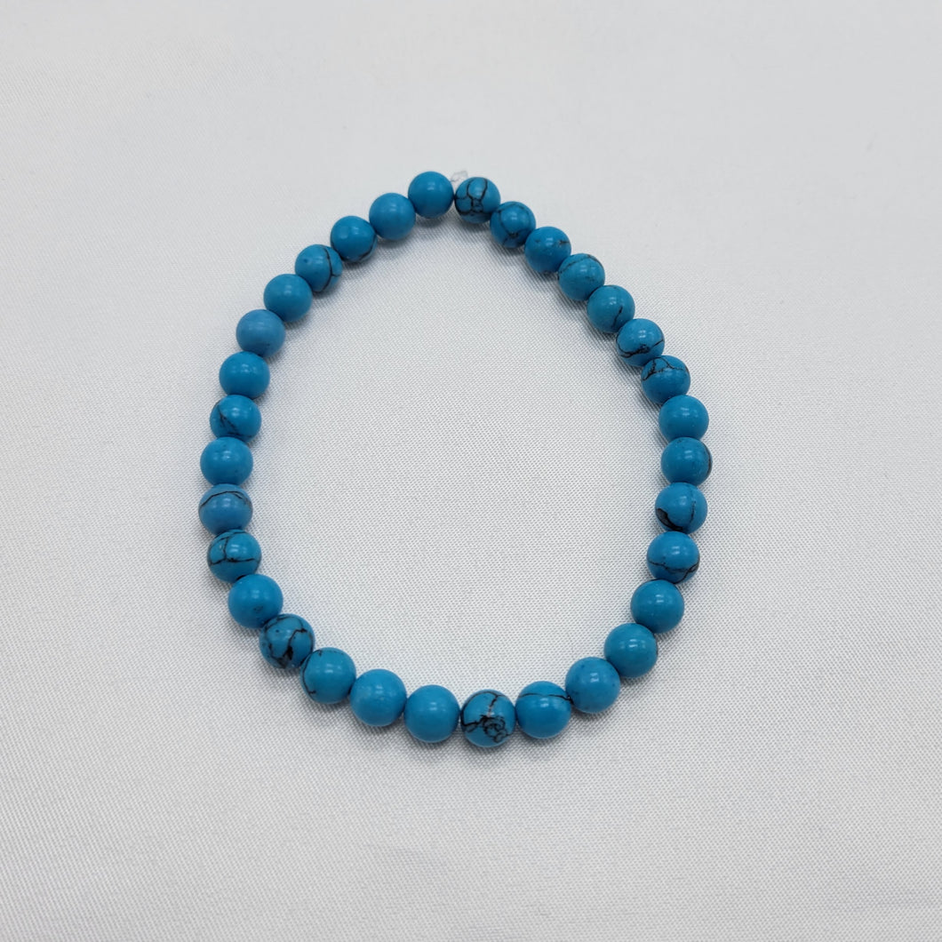 Turquoise Bead Bracelet