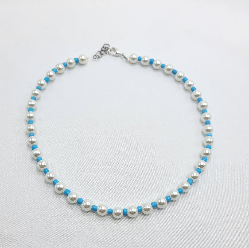 Angel's Aura in Blue Necklace