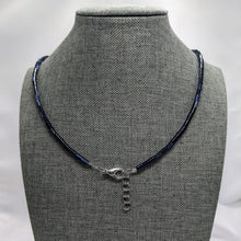 Load image into Gallery viewer, Blue Cats Eye Necklace
