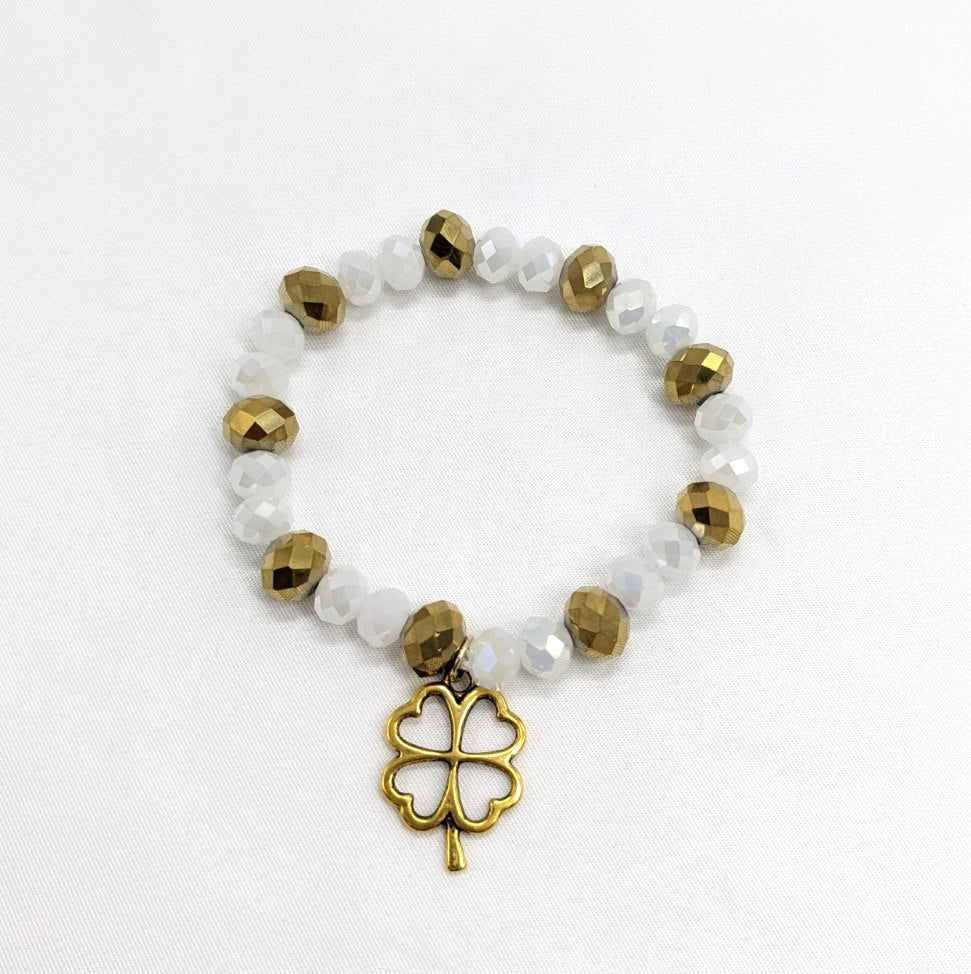 Golden Shamrock Bracelet