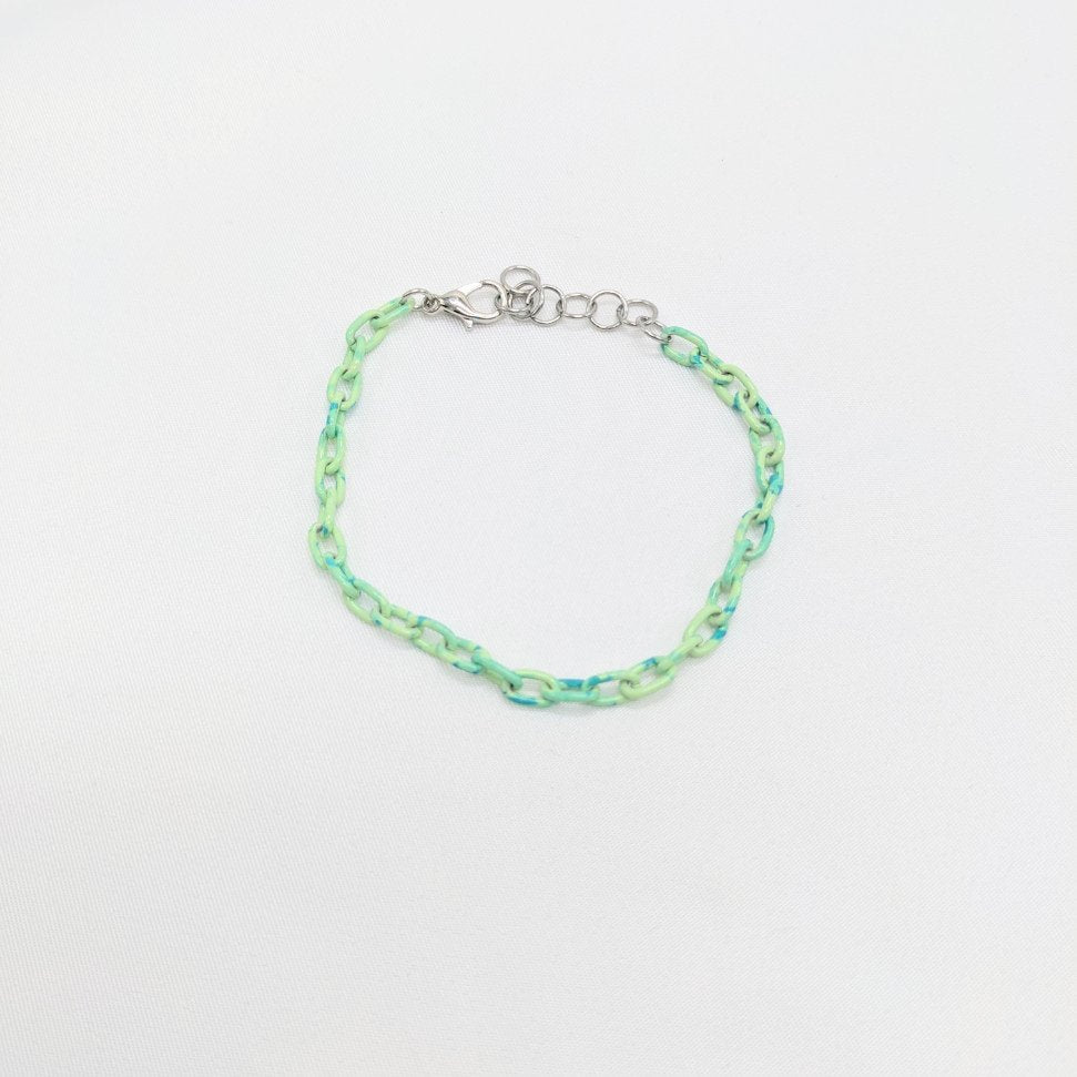 Green Chain Bracelet