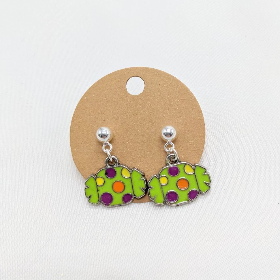 Enamel Candy Earrings