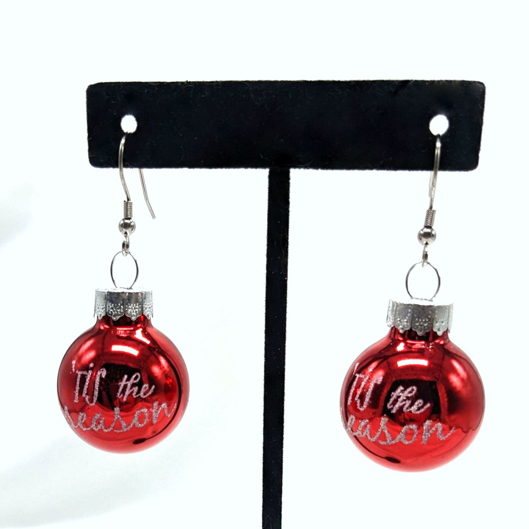 Tis the Season Ornament Earrings