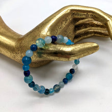 Load image into Gallery viewer, Blue Beaded Bracelet
