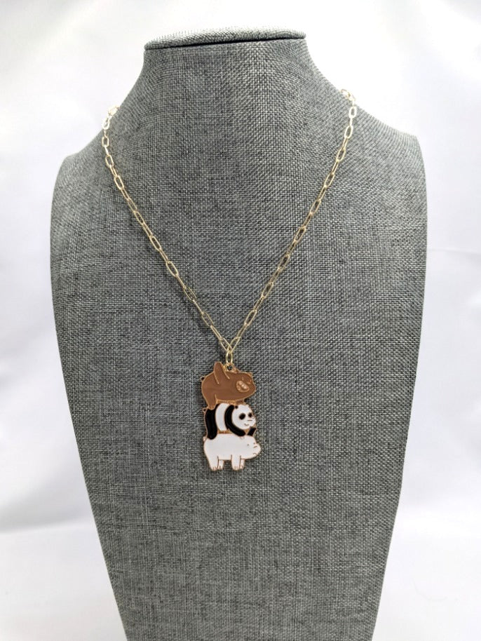 We Bare Bears Necklace