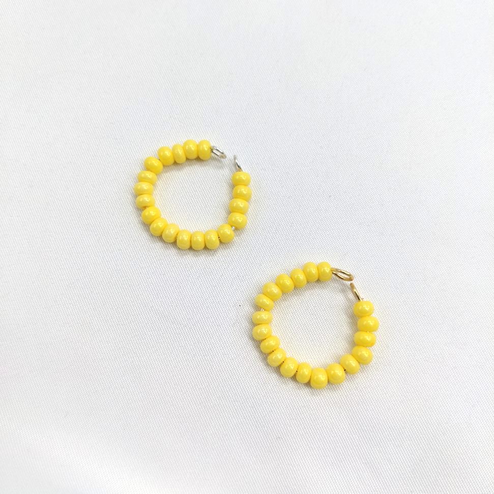 Yellow Adjustable Ring