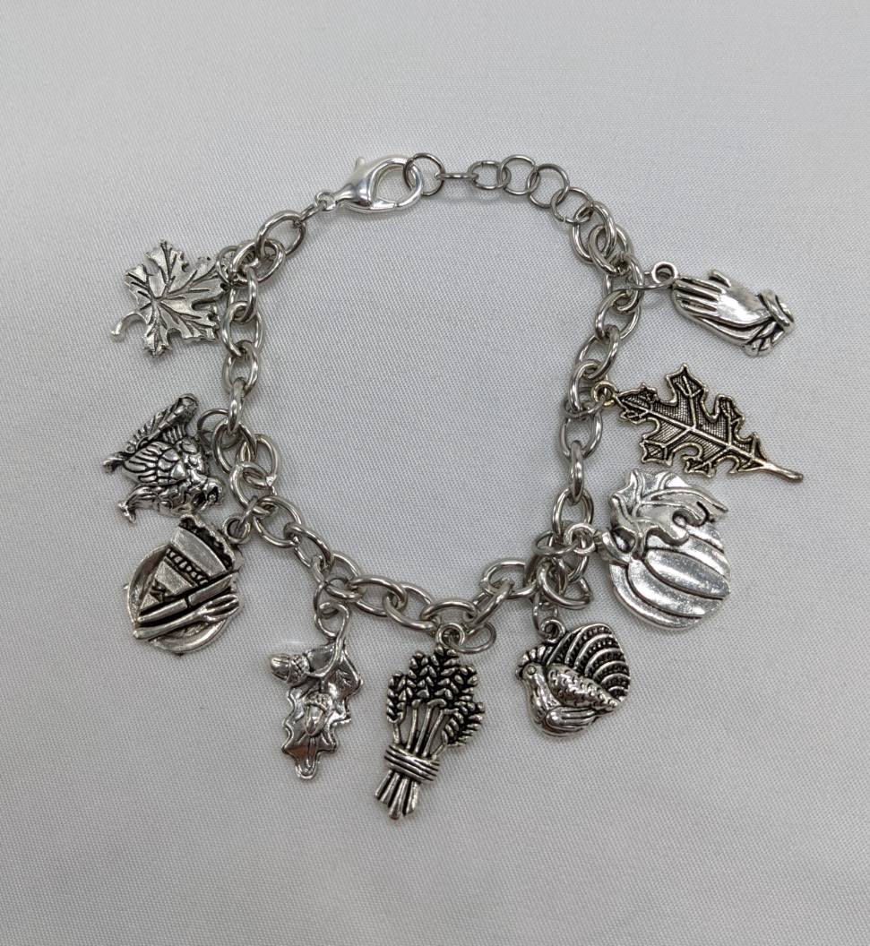 Thanksgiving Charm Bracelet