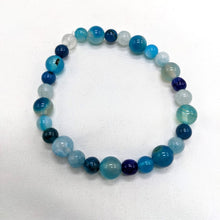 Load image into Gallery viewer, Blue Beaded Bracelet
