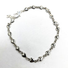 Load image into Gallery viewer, Silver Heart Anklet
