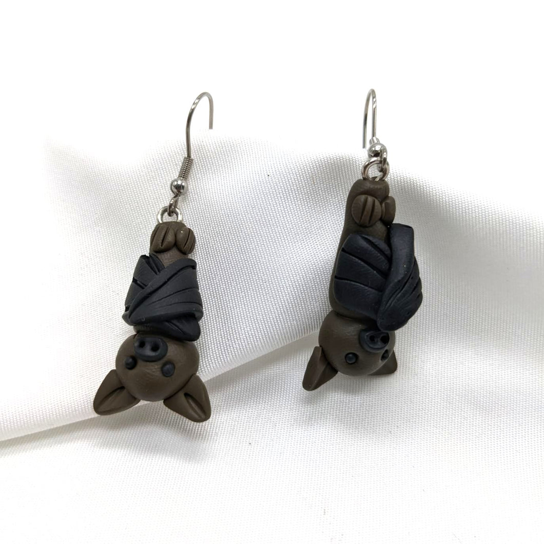 Vampire Bat Earrings